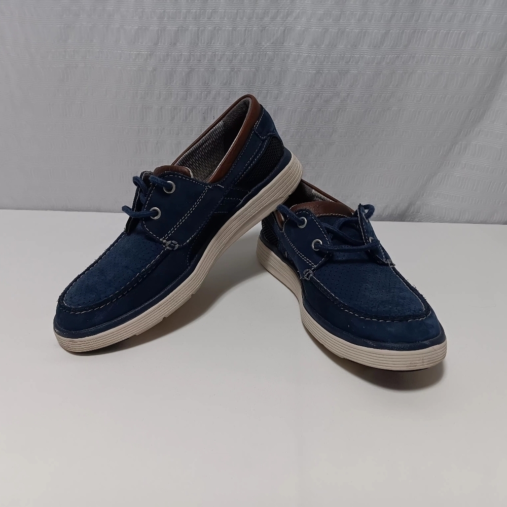 Men's Clark's Unstructured boat/ deck shoes. Size 7.5